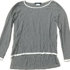 BLUE les copains cotton sweater EUC